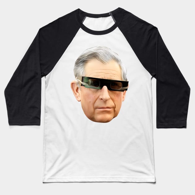 King Charles - Meme Fan Design Baseball T-Shirt by DankFutura